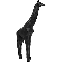 Avis The Home Deco Factory Girafe origami en polyrésine noire 40 cm.