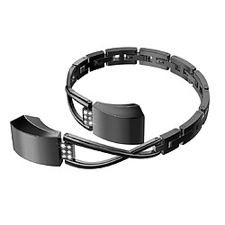 Avis Wewoo Bracelet pour montre connectée Fitbit Alta Smartwatch en métal forme de X noir