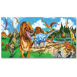 Melissa & Doug Puzzle géant Pays des dinosaures