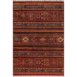 Vidal Tapis de laine 297x200 multicolore Torkman 