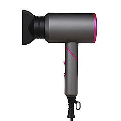 Universal Sèche-cheveux pliant 2000W Poignée portable Sèche-cheveux domestique pliant sans soudure Diffuseur d &'air froid/chaud à séchage rapide(Le noir) pas cher