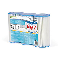 Cartouche de filtration intex a - lot de 3