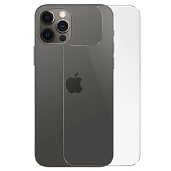 Avizar Film Arrière Apple iPhone 12 Pro Max Verre Trempé Antichoc Antitrace Transparent