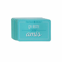 Paris Prix Jeu de 54 Cartes Débat Soirée Amis 8cm Bleu