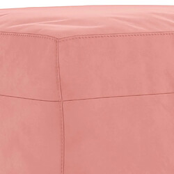 Acheter vidaXL Banc Rose 100x35x41 cm Velours