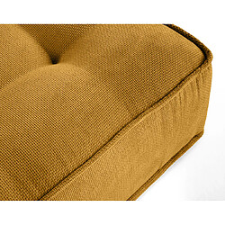 Acheter Bestmobilier Marisol - canapé panoramique modulable 7 places - velours texturé