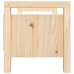 Acheter vidaXL Banc d'entrée 80x40x43 cm Bois de pin massif