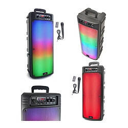 ENCEINTE SONO PORTABLE PARTY BLUETOOTH 800W MOBILE USB TWS LED RGB MSD TELECOMMANDE + MICRO FILAIRE 