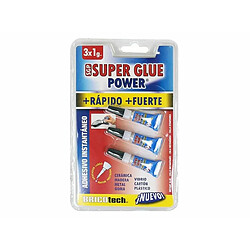 Bricoteck Colle Bricotech Super Glue Power (3 uds)