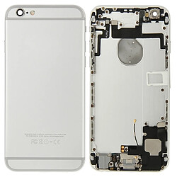 Wewoo Pour iPhone 6 Full Housing argent Couverture arrière pièce détachée