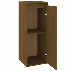 Acheter Maison Chic Armoire murale,Meuble de Rangement pour salon,cuisine Marron miel 30x30x80 cm Bois de pin massif -MN73213