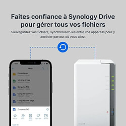 Acheter Serveur NAS - SYNOLOGY - DS223J - 2 baies