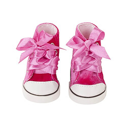 Götz sneakers, pink velvet, 42-50cm 