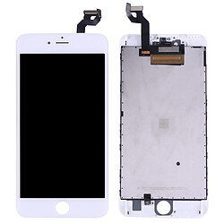 Wewoo Pour iPhone 6s Plus LCD blanc + Frame + Touch Pad Assemblage de numériseur pièce détachée 3 en 1