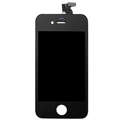 Wewoo Pour iPhone 4 LCD + noir Frame + Touch Pad Digitizer Assemblée pièce détachée 3 en 1