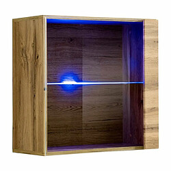 Paris Prix Vitrine Murale LED Switch 60cm Naturel