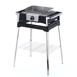 Barbecue électrique sur pieds 3000w noir/inox - pg8118 - SEVERIN