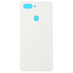 Wewoo Coque arrière Arrière pour OPPO R15 Blanc