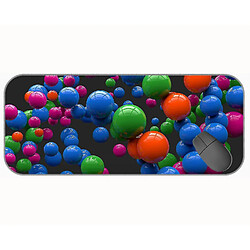 Universal (750x300x3) Pad de souris de jeu extra large, tapis de souris abstraits Bubbles Mat