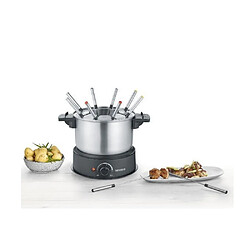 Avis Fondue 1500w 8 fourchettes inox/noir - 2470 - SEVERIN