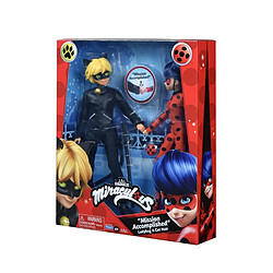 Playmates Un ensemble de figurines Miraculous Ladybug et Cat Noir