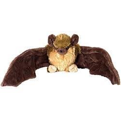 Wild Republic peluche chauffe souris de 20 cm marron