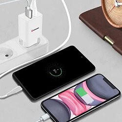 Avis Chargeur Secteur Double USB 2.1A avec Smart IC + Câble USB-C - Blanc