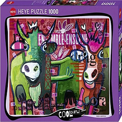 Acheter Heye in Athesia Kalenderverlag GmbH Striped Cows Puzzle 1000 Teile