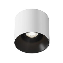 MAYTONI Downlight monté en surface Blanc, Noir, 1280lm, 4000K