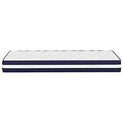 Avis vidaXL Matelas à ressorts ensachés dureté moyenne 120x200 cm