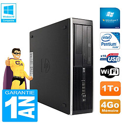 PC HP Compaq Pro 6300 SFF G630 RAM 4Go Disque 1To Graveur DVD Wifi W7 · Occasion 