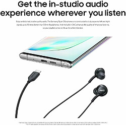 Avis GUPBOO Écouteurs SAMSUNG AKG d'origine Écouteurs intra-auriculaires d'origine Type-c avec micro Casque filaire pour casque GALAXY NOTE 10/20 S20 S10 PLUS AKG