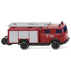 Magirus LF 16, camion de Pompiers - voiture miniature, Miniature déjà montée - Wiking 1:160, au N