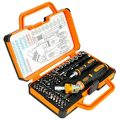 Avis Wewoo Câble JM-6111 69 dans 1 Precision Tournevis Matériel De Réparation Ouvrir Outils Démolition Kit