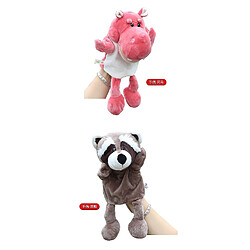 Avis Universal 6pcs mignon animal hand pupet enfants gants de jouets éducatifs interactifs 30 cm