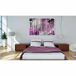 Paris Prix Tableau Imprimé Purple Haze 60 x 90 cm