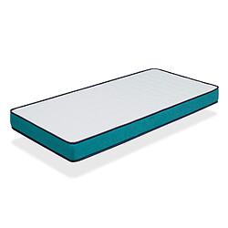 Dormalit Matelas 90x200 CONFORT PRO Épaisseur 14 CM Ergonomique, Respirant, Mémoire. Idéal pour lit gigogne