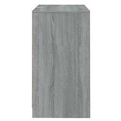 Avis vidaXL Buffet Sonoma gris 70x41x75 cm Bois d'ingénierie