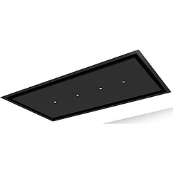 Hotte plafond 90cm 55db 605m3/h noir mat - 6678605 - ROBLIN