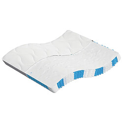 Maison Chic Matelas à ressorts ensachés moyen, Matelas doux 160x200 cm -GKD67310