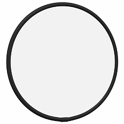 Avis Maison Chic Miroir mural | Miroir Décoration pour Maison Salle de Bain Noir ? 20 cm Rond -GKD89273