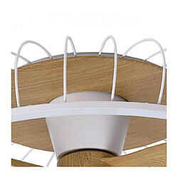 Avis Luminaire Center Plafonnier ventilateur Nature Bois blanc 1 ampoule 21cm