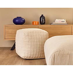 Lisa Design Florencia - pouf - en tissu