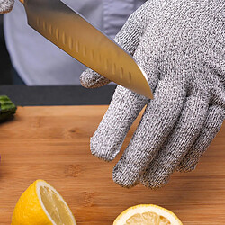 Shop Story SHOP-STORY - SAFE GLOVES : Paire de Gants Anti-Coupure pour Cuisiner, Jardiner ou Bricoler en Toute Sécurité Ultra Résistant et Confort Taille Unique