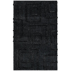 Hadorn Tapis shaggy 305x240 noir Thun Artem