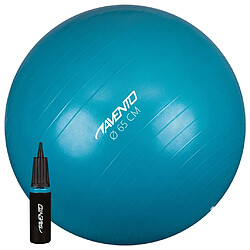 Avento Ballon de fitness/d'exercice avec pompe Diamètre 65 cm Bleu 