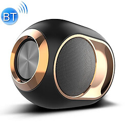 Wewoo Enceinte Bluetooth étanche Haut-parleur sans fil d'extérieur X6 TWS Bassprend en charge la carte mains libres / USB / AUX / TF noir 