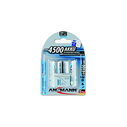 Pack de 2 pile rechargeable Baby C 4500mAh maxE+ Ansmann