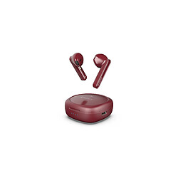 RYGHT ALFA - Ecouteurs sans fil Bluetooth avec Boitier pour "SAMSUNG Galaxy Alpha" (ROUGE)