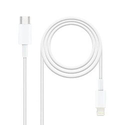 ? Câble Usb 2.0 Type C/M Vers Lightning/M - 1 M Blanc